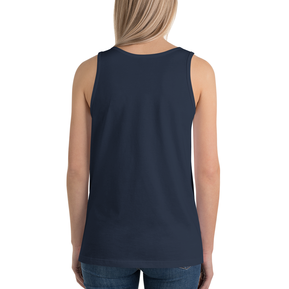 Michigan Upper Peninsula Tank Top (w/ Orange UP Outline | Unisex Jersey