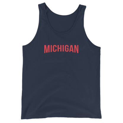 'Michigan' Unisex Tank Top (Streaming Video Parody)