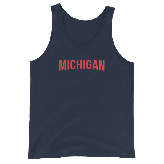 'Michigan' Unisex Tank Top (Streaming Video Parody)