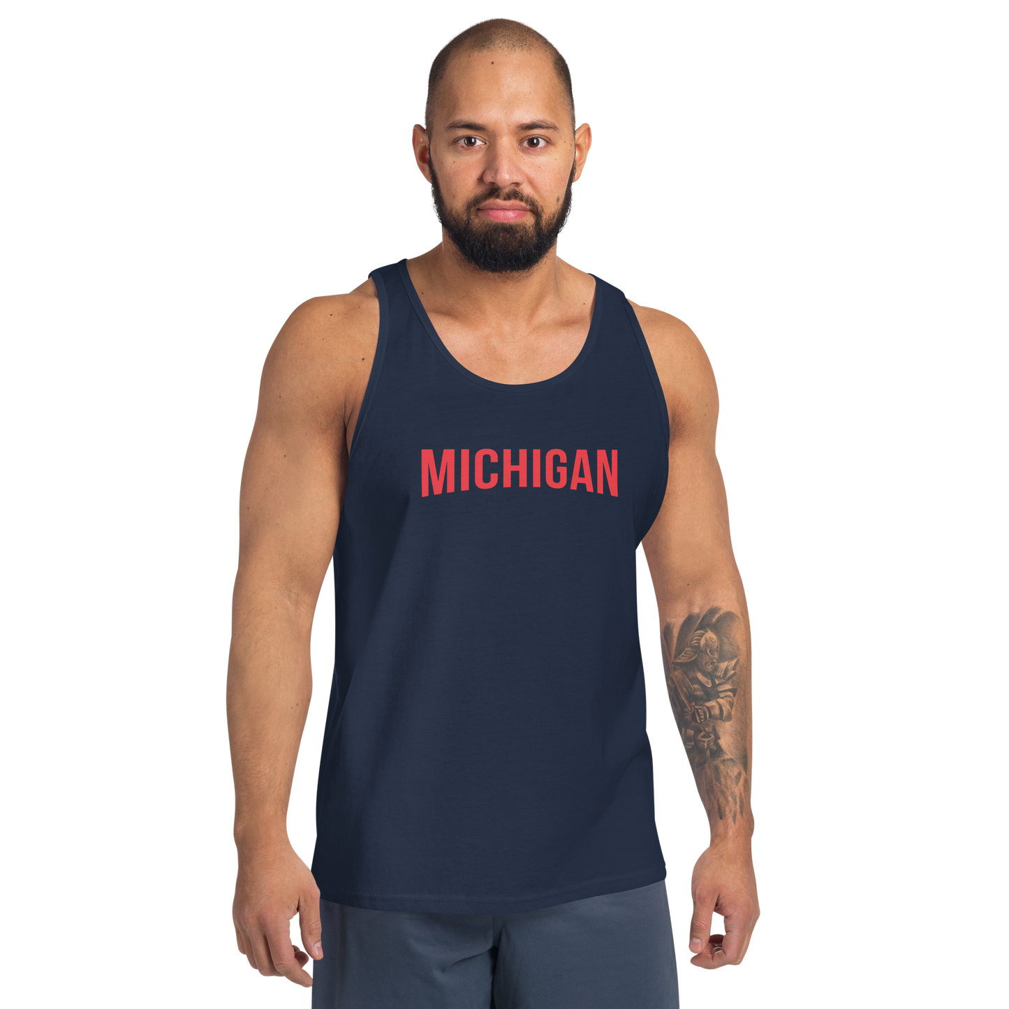 'Michigan' Unisex Tank Top (Streaming Video Parody)