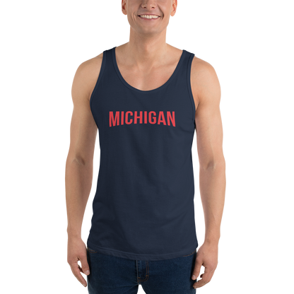 'Michigan' Unisex Tank Top (Streaming Video Parody)