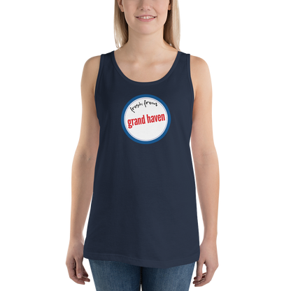 'Fresh From Grand Haven' Tank Top | Unisex Jersey