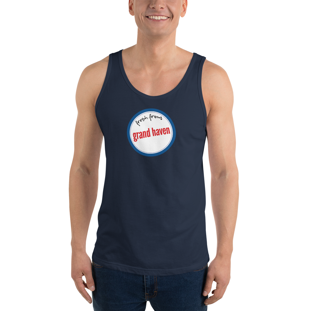 'Fresh From Grand Haven' Tank Top | Unisex Jersey