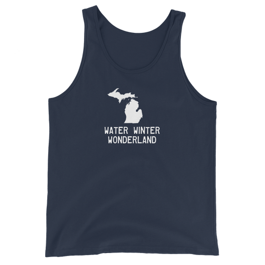 Michigan 'Water Winter Wonderland' Tank Top | Unisex Jersey