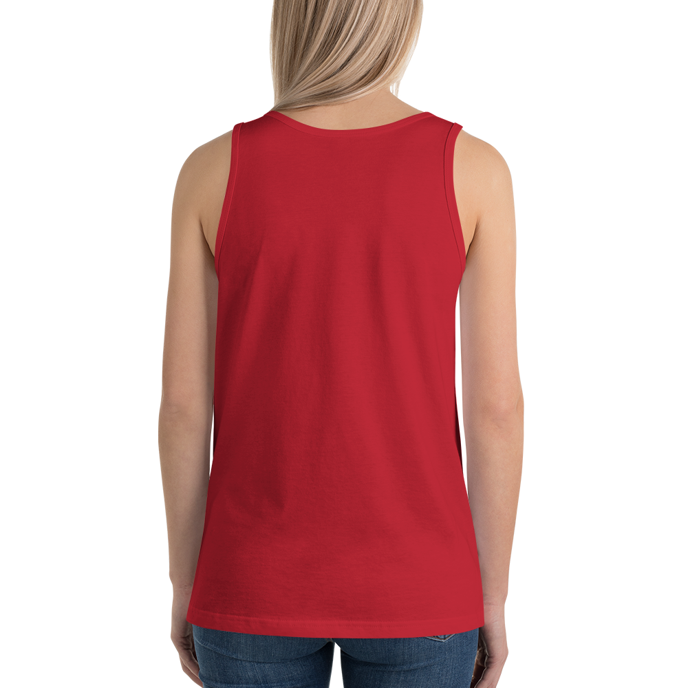 Michigan Upper Peninsula Tank Top (w/ Orange UP Outline | Unisex Jersey