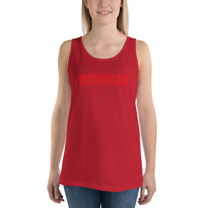 'Michigan' Unisex Tank Top (Streaming Video Parody)