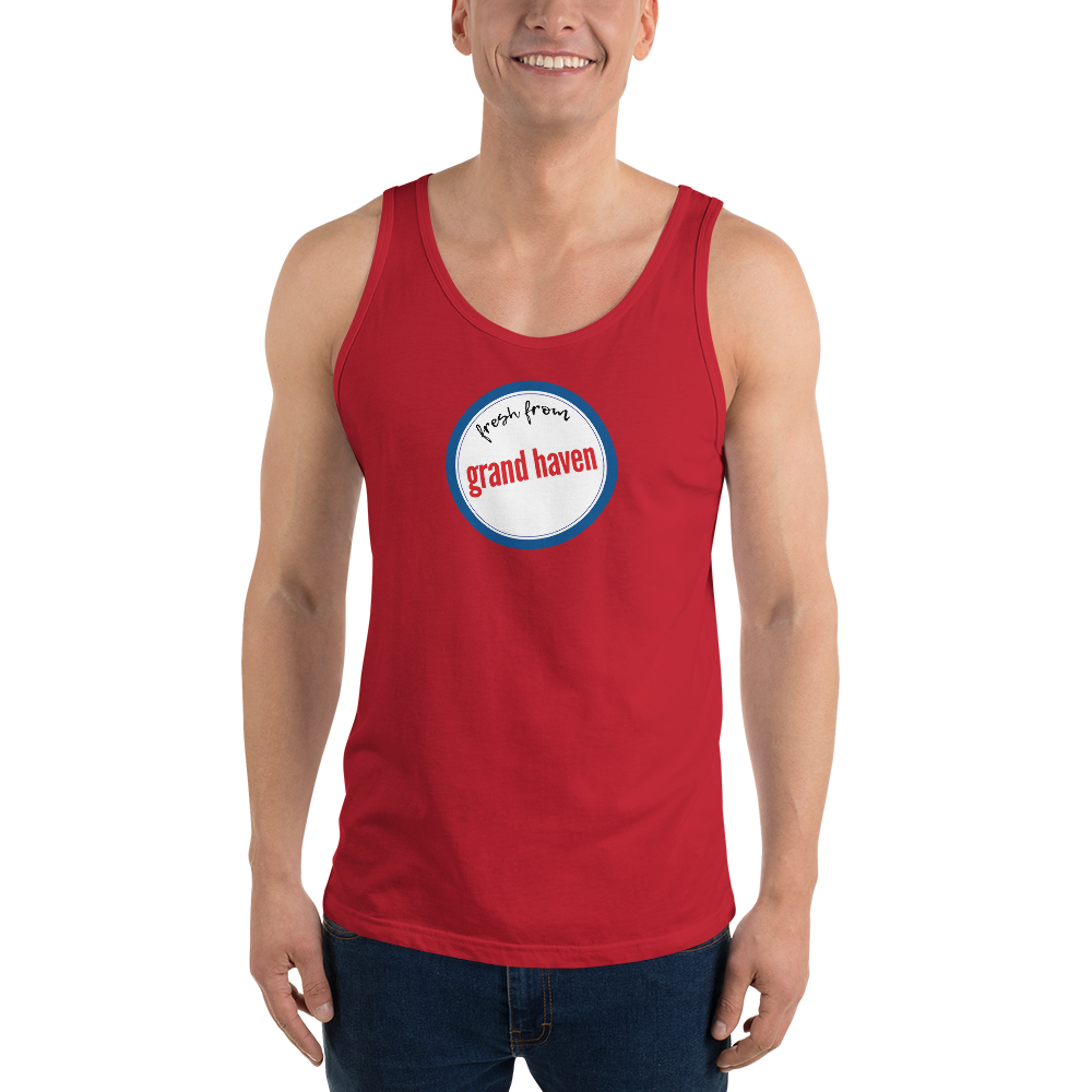 'Fresh From Grand Haven' Tank Top | Unisex Jersey