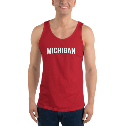 'Michigan' Unisex Tank Top (Streaming Video Parody)