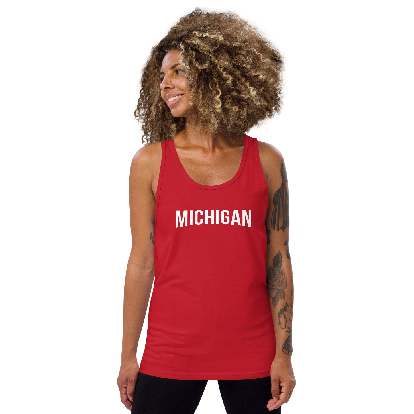 'Michigan' Unisex Tank Top (Streaming Video Parody)