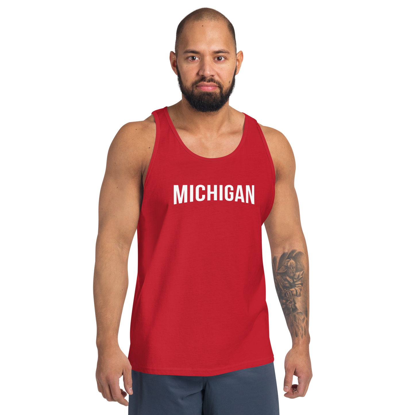 'Michigan' Unisex Tank Top (Streaming Video Parody)