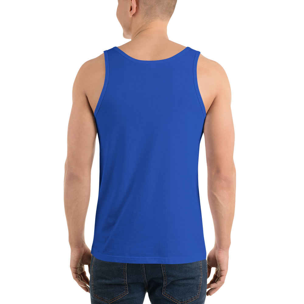 Michigan Upper Peninsula Tank Top (w/ UP USA Flag Outline) | Unisex Jersey