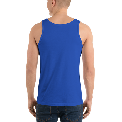 Michigan Upper Peninsula Tank Top (w/ Pink UP Outline) | Unisex Jersey