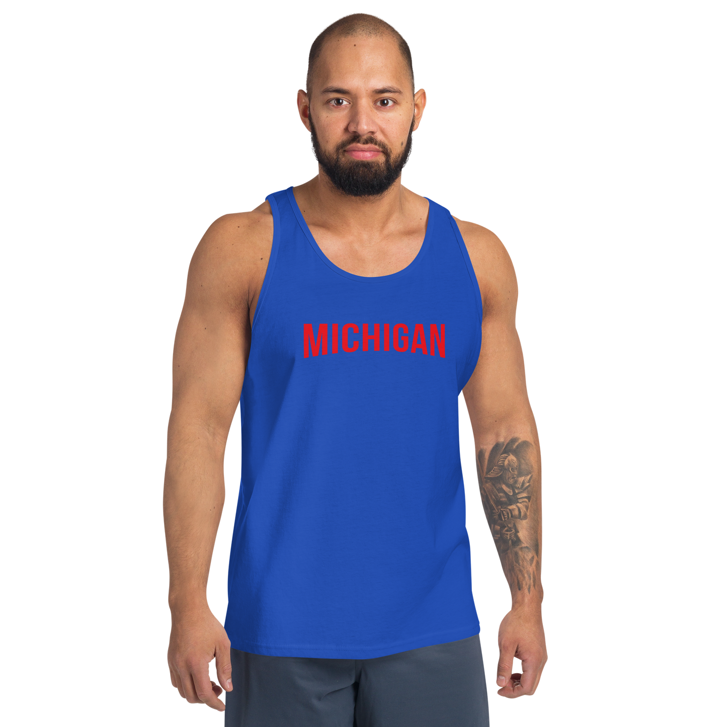 'Michigan' Unisex Tank Top (Streaming Video Parody)