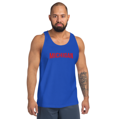 'Michigan' Unisex Tank Top (Streaming Video Parody)