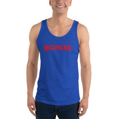 'Michigan' Unisex Tank Top (Streaming Video Parody)