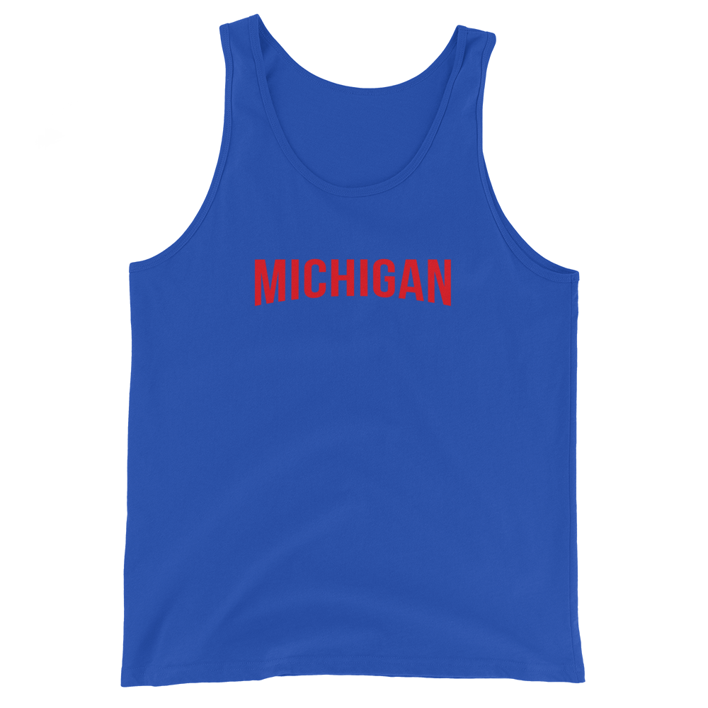 'Michigan' Unisex Tank Top (Streaming Video Parody)