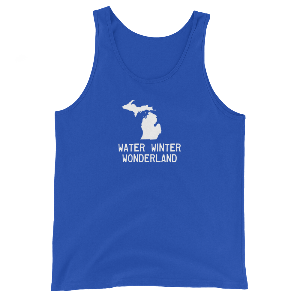 Michigan 'Water Winter Wonderland' Tank Top | Unisex Jersey