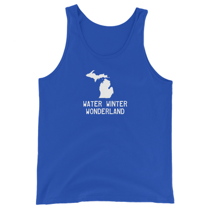 Michigan 'Water Winter Wonderland' Tank Top | Unisex Jersey