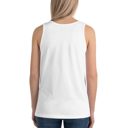 Michigan Upper Peninsula Tank Top (w/ UP USA Flag Outline) | Unisex Jersey