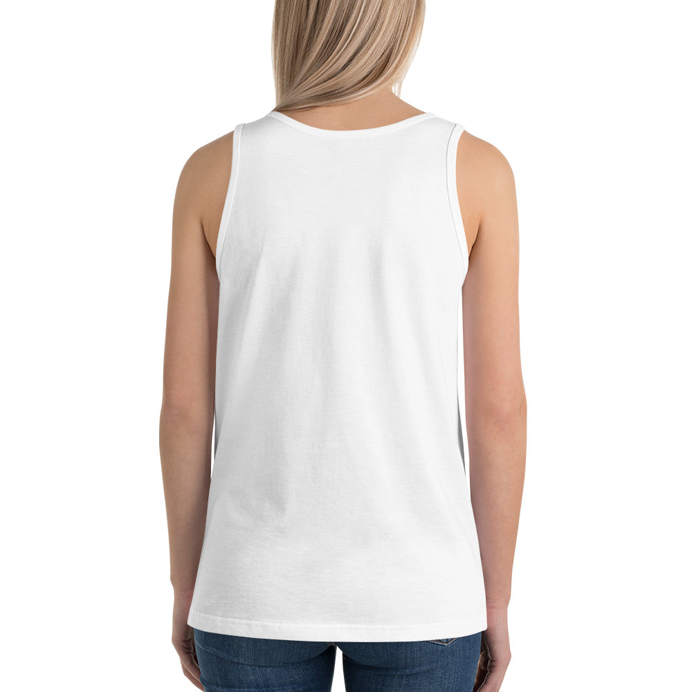 Michigan Upper Peninsula Tank Top (w/ Gold UP Outline) | Unisex Jersey