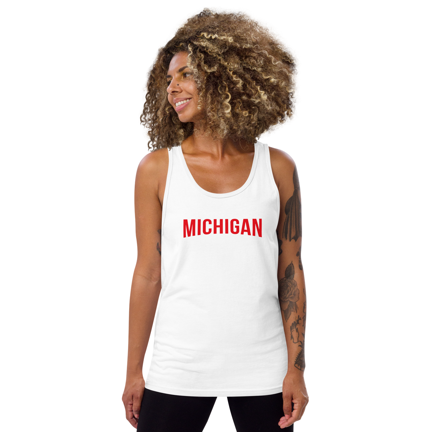 'Michigan' Unisex Tank Top (Streaming Video Parody)