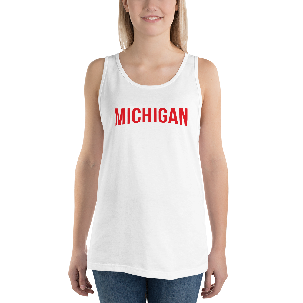 'Michigan' Unisex Tank Top (Streaming Video Parody)