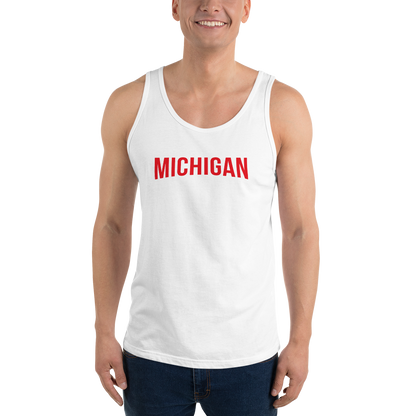 'Michigan' Unisex Tank Top (Streaming Video Parody)