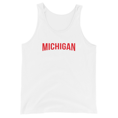 'Michigan' Unisex Tank Top (Streaming Video Parody)