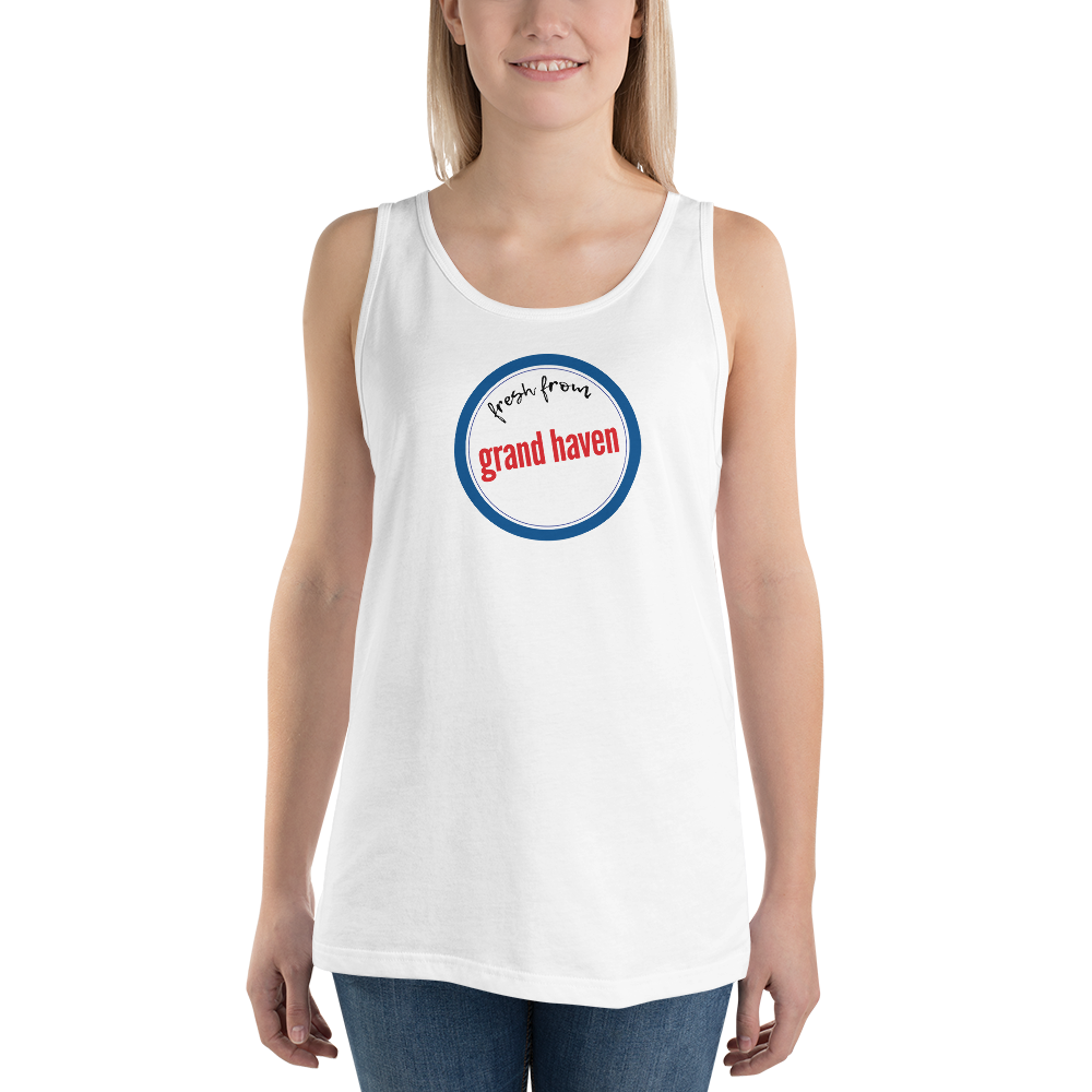 'Fresh From Grand Haven' Tank Top | Unisex Jersey