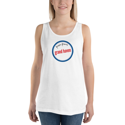 'Fresh From Grand Haven' Tank Top | Unisex Jersey