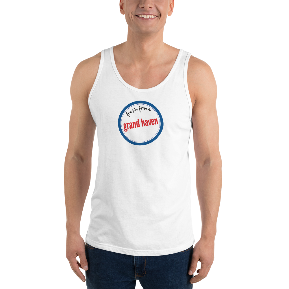 'Fresh From Grand Haven' Tank Top | Unisex Jersey