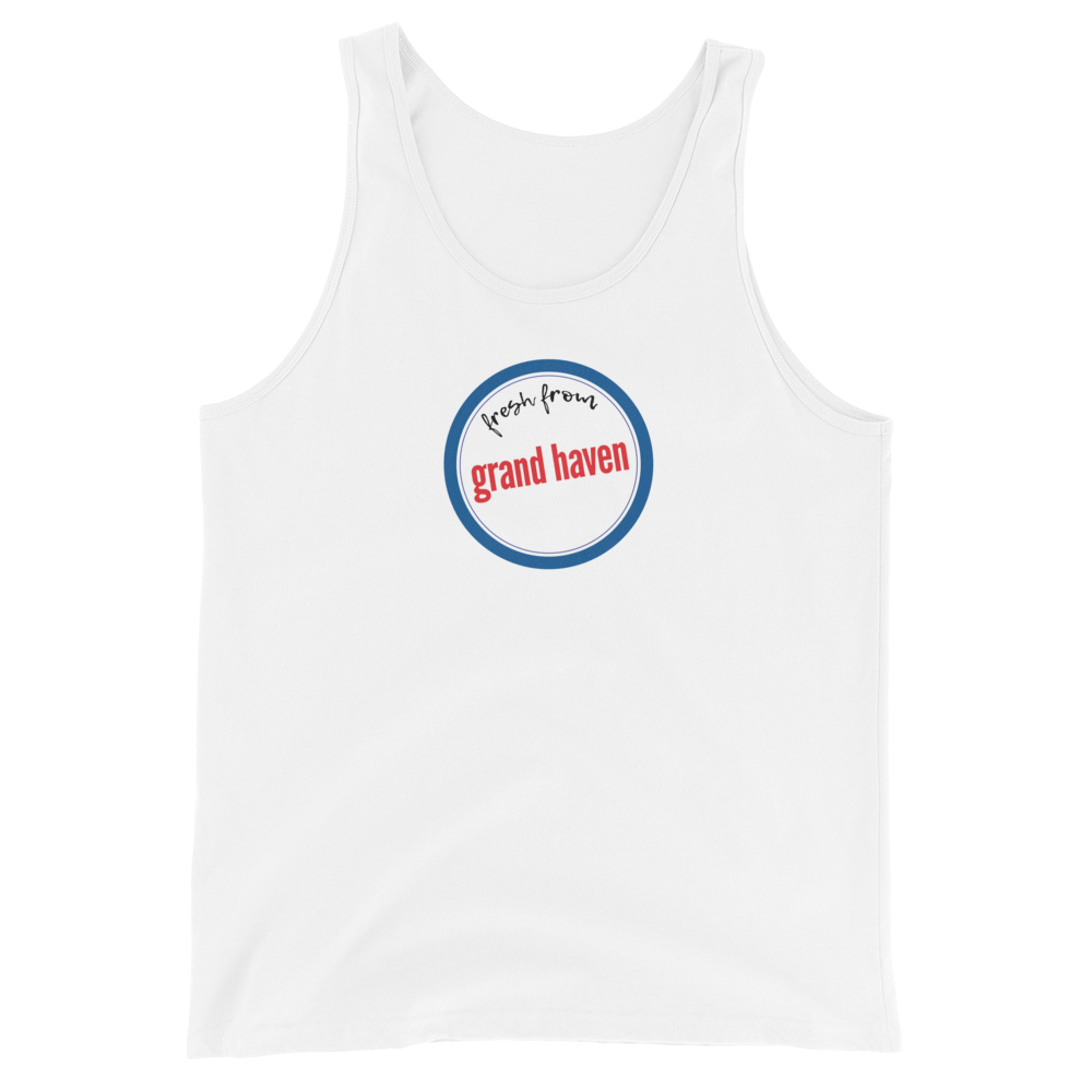 'Fresh From Grand Haven' Tank Top | Unisex Jersey