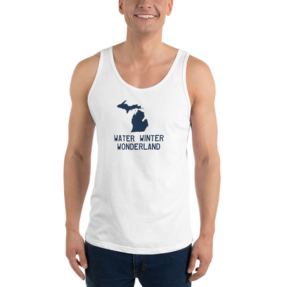 Michigan 'Water Winter Wonderland' Tank Top | Unisex Jersey