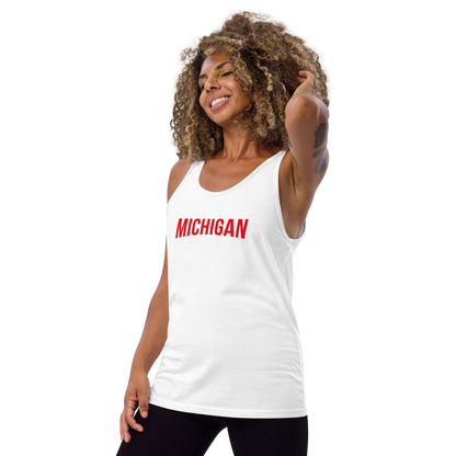 'Michigan' Unisex Tank Top (Streaming Video Parody)