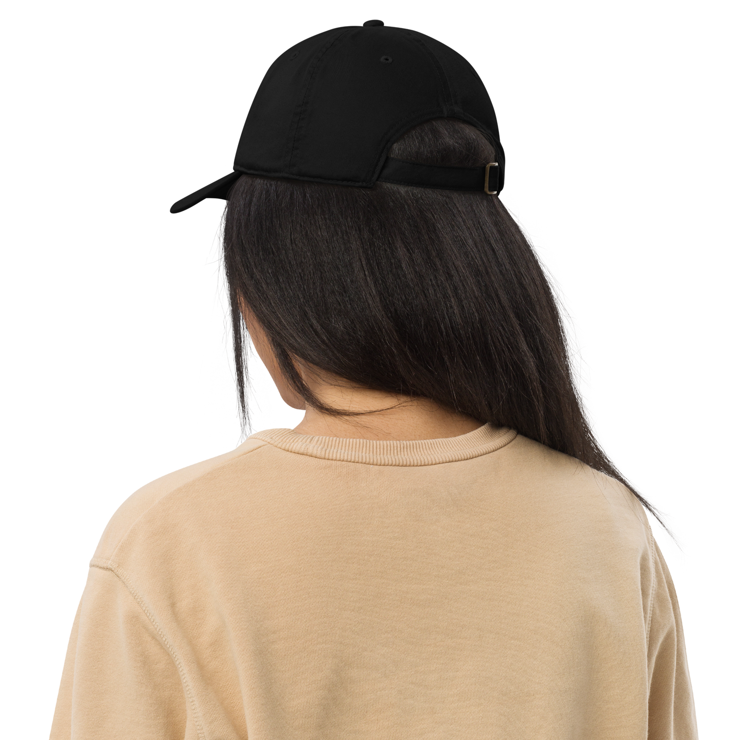 'Saginaw' Classic Baseball Cap | White/Black Embroidery