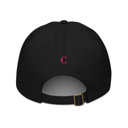 Detroit 'Old French D' Baseball Cap (w/ Side Design) | Pink Embroidery