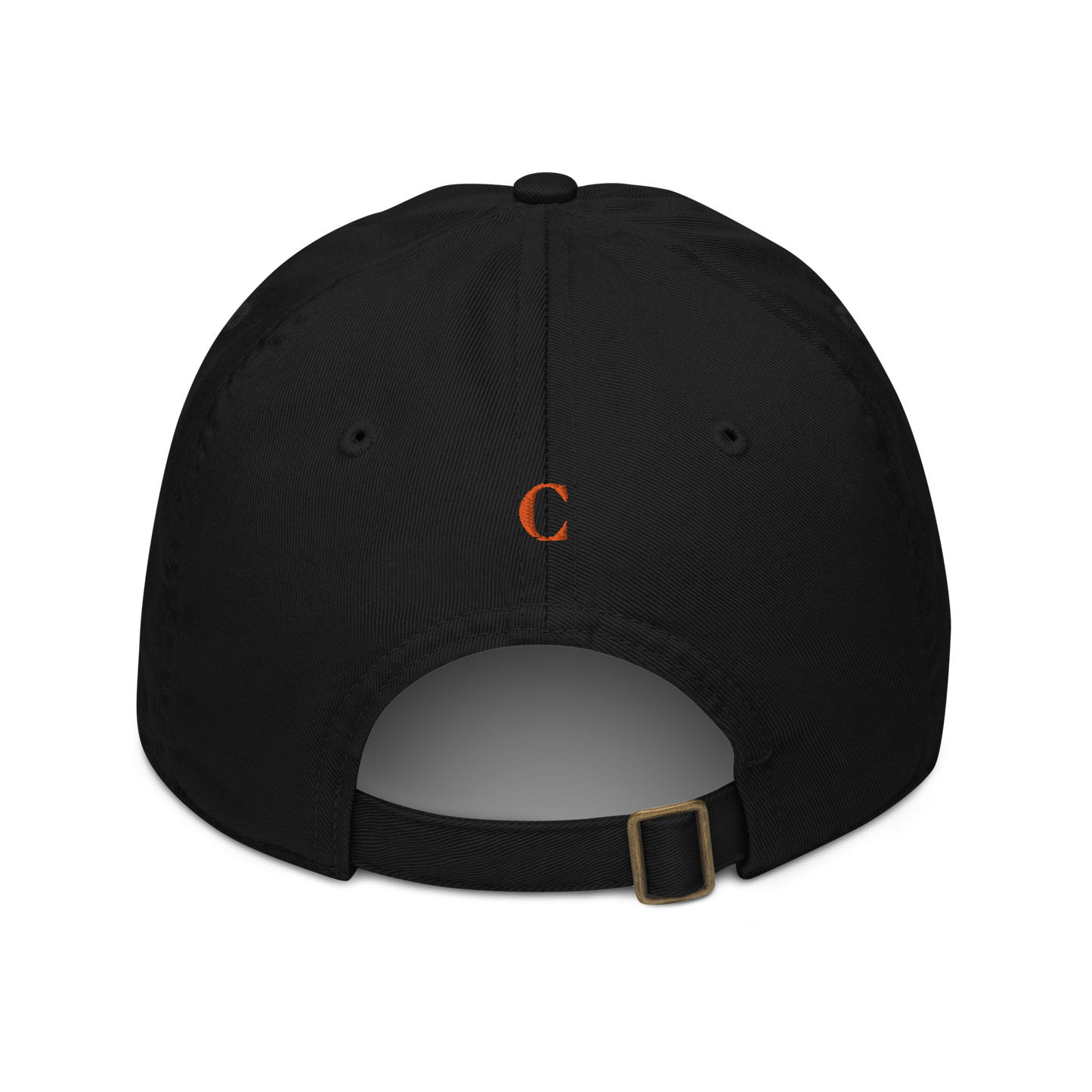 Detroit 'Old French D' Baseball Cap (w/ Side Design) | Orange Embroidery