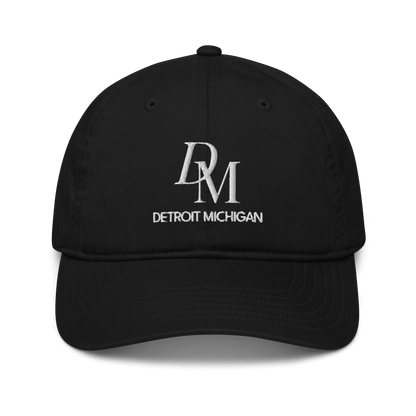 'DM Detroit Michigan' Luxury Goods Parody Baseball Cap - Circumspice Michigan