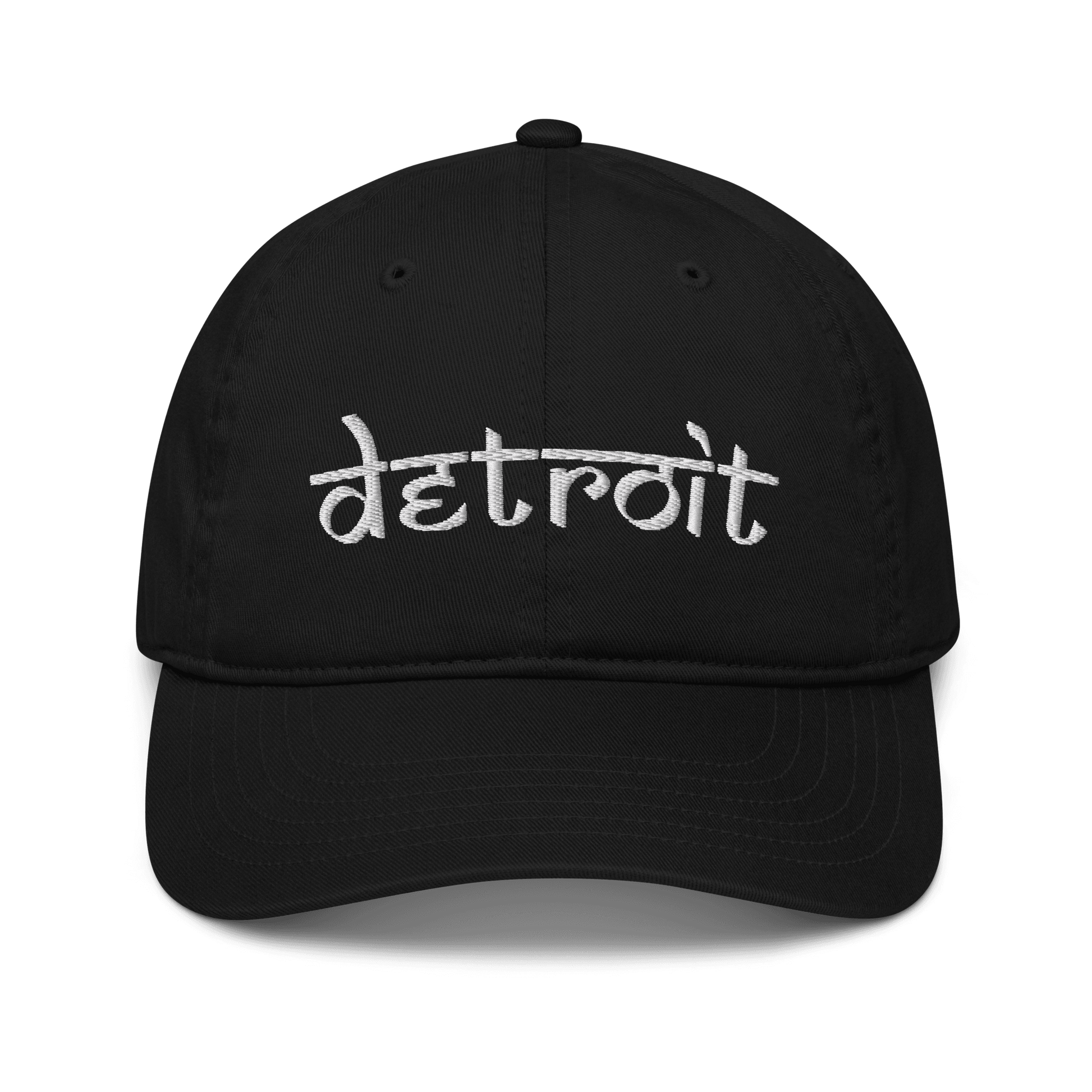 'Detroit' Baseball Cap (South Asian Font) - Circumspice Michigan