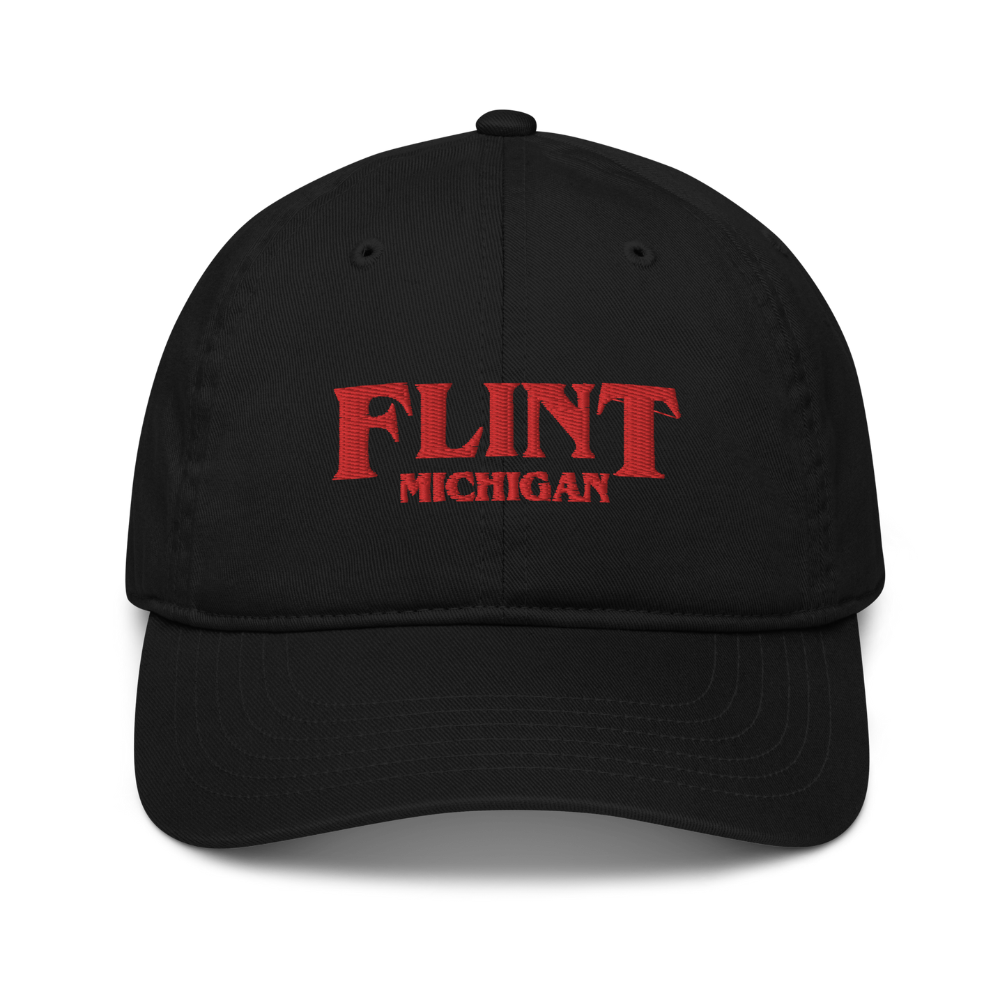 'Flint Michigan' Classic Baseball Cap (1980s Drama Parody)