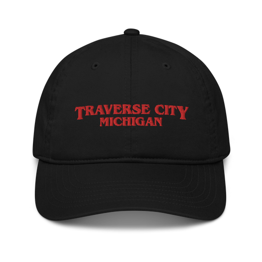 'Traverse City Michigan' Classic Baseball Cap (1980s Drama Parody)