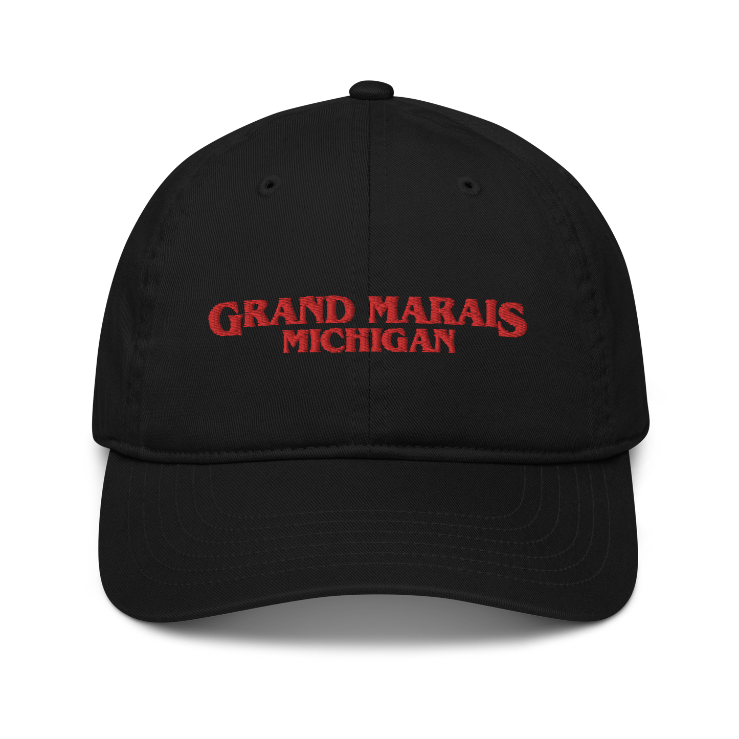 'Grand Marais Michigan' Classic Baseball Cap (1980s Drama Parody)