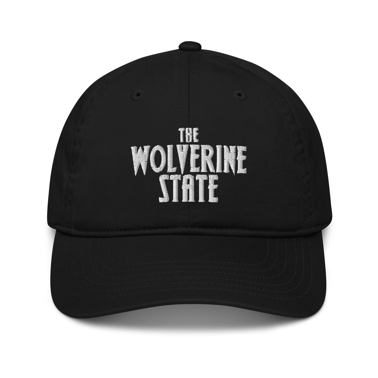 Michigan 'The Wolverine State' Classic Baseball Cap (Vicious Mustelid Font)