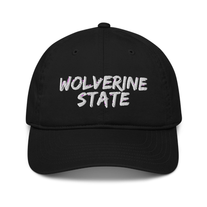 Michigan 'Wolverine State' Classic Baseball Font (Angry Brush Font)