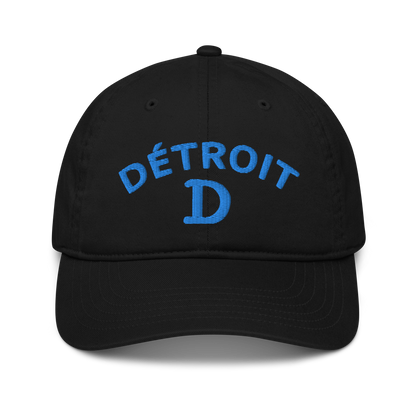 'Détroit' Baseball Cap (w/ Old French D) | Azure Embroidery