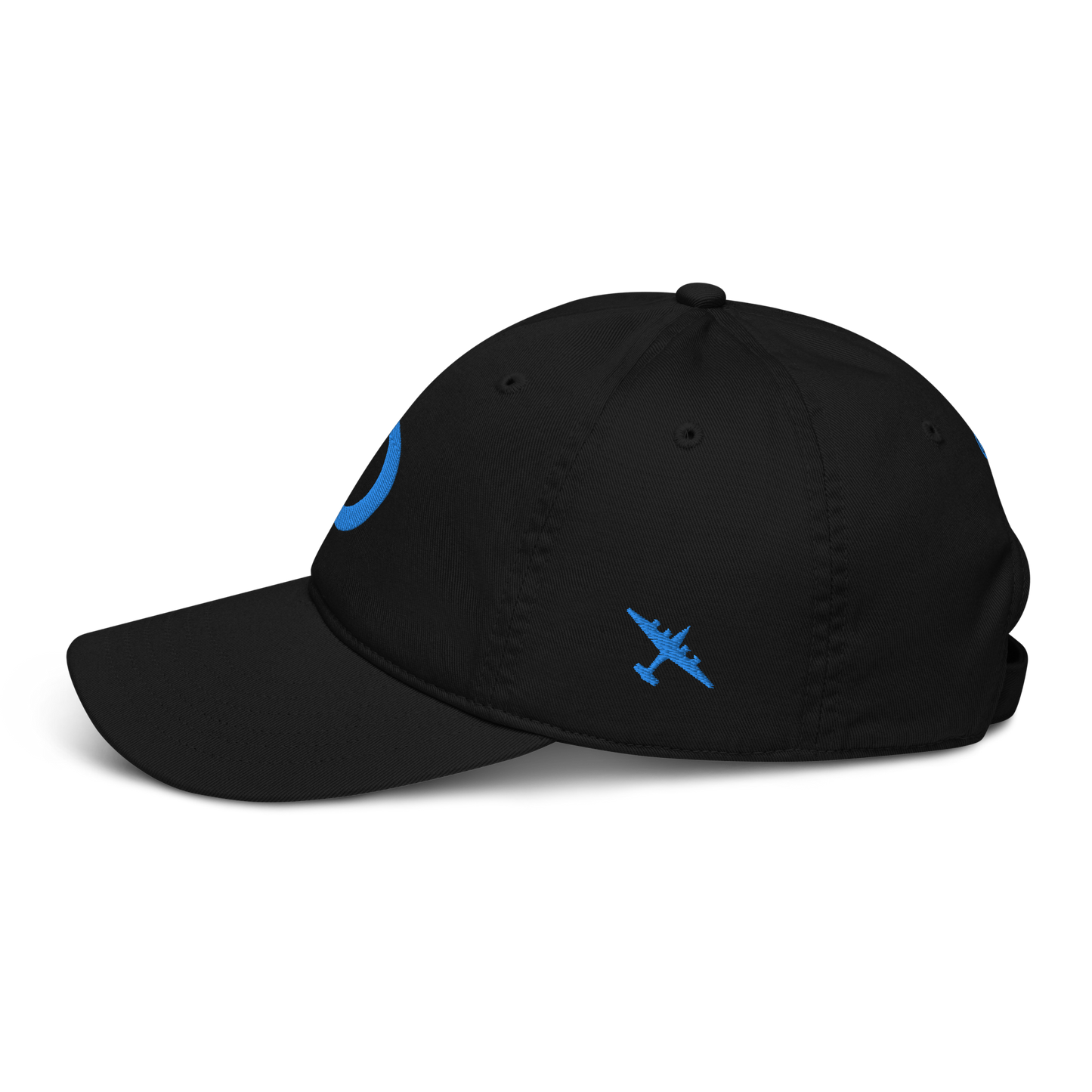 Detroit 'Old French D' Baseball Cap (w/ B-24 Liberator) | Azure Embroidery