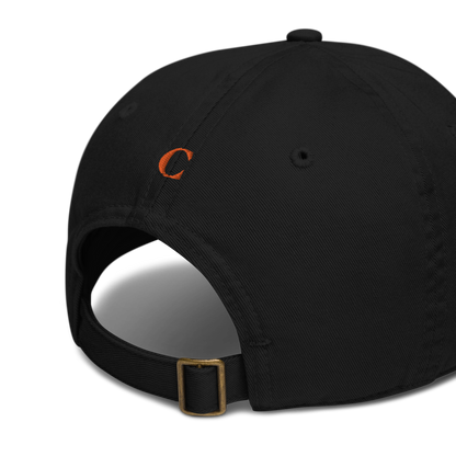 Detroit 'Old French D' Baseball Cap (w/ Side Design) | Orange Embroidery