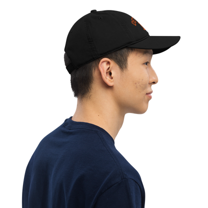 'Detroit' Baseball Cap (w/ Old French D) | Orange Embroidery