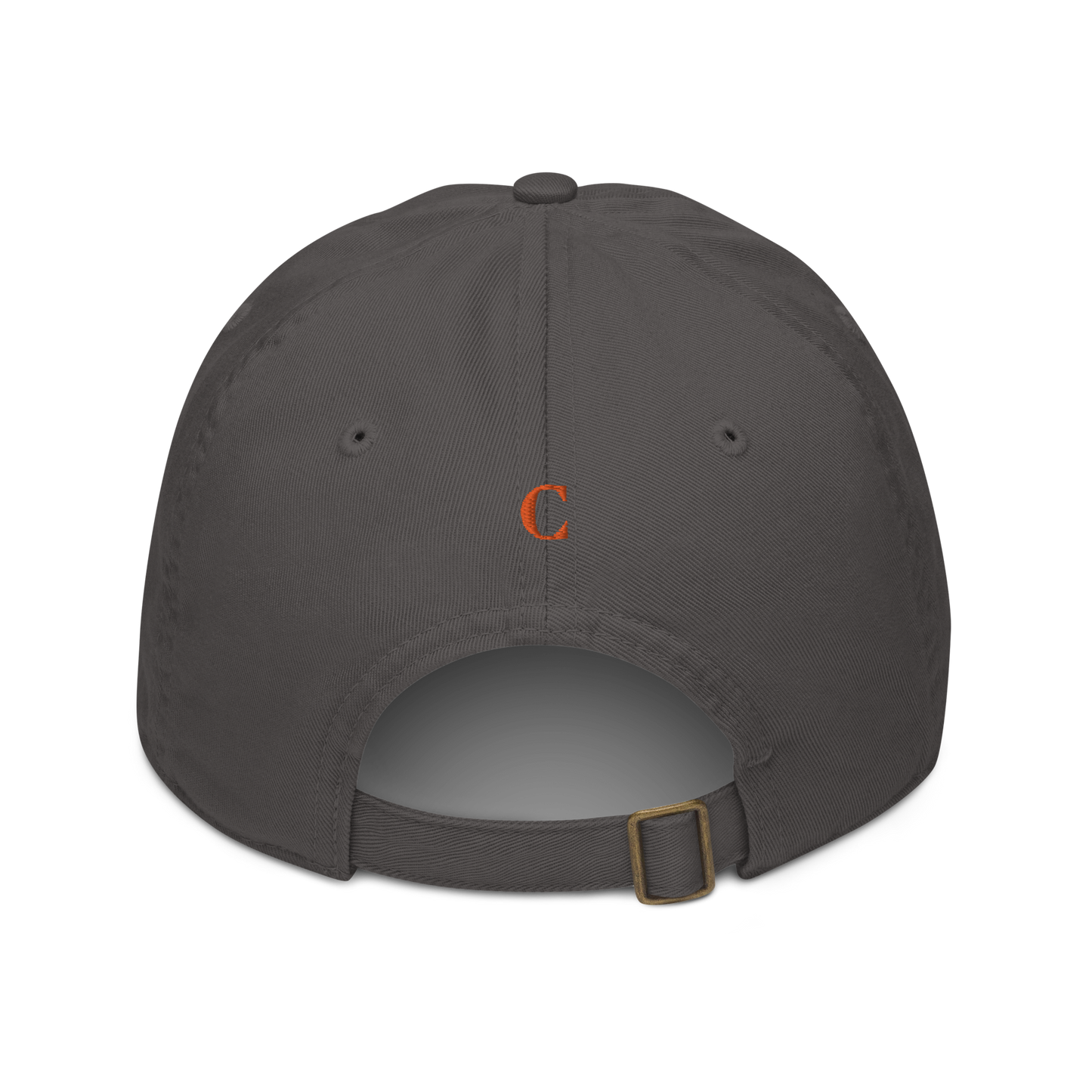 'Détroit' Baseball Cap (w/ Old French D and Fleur de Lys) | Orange Embroidery