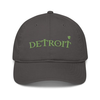 'Detroit' Baseball Cap (Irish Font w/ Shamrock) - Circumspice Michigan